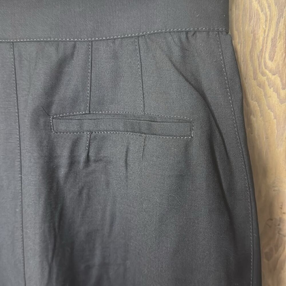 Vintage NWT Umberto Ginocchietti Midi Black Skirt - Picture 5 of 8
